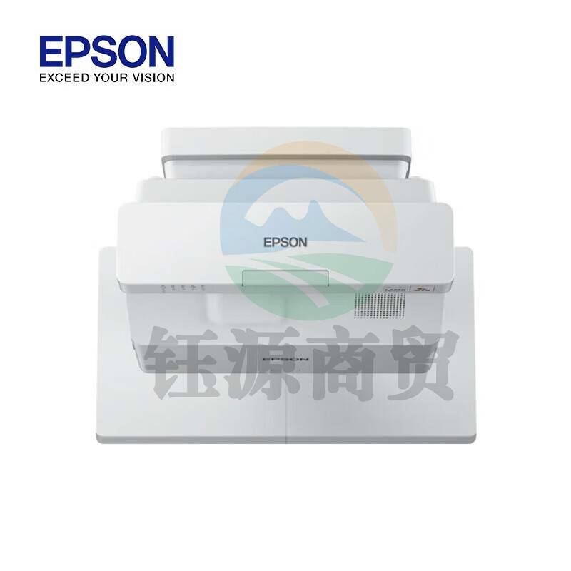 爱普生(EPSON)CB-735F 教育工程投影仪 办公投影机(3600流明 高清激光光源 超短焦 内置无线)