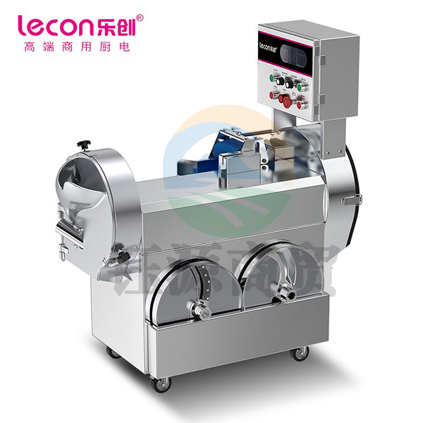乐创(Lecon) LC-J-G801 商用多功能切菜机 304不锈钢食堂土豆黄瓜萝卜切片切丝切丁机