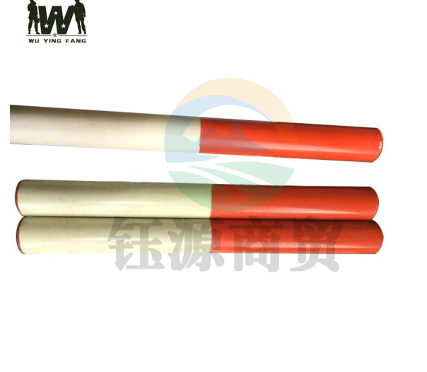 体能训练接力棒田径训练红白接力棒接力赛活动运动会器材 pvc棒