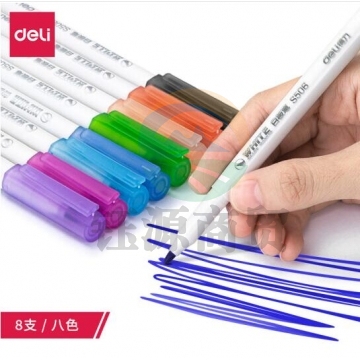 得力(deli)S504白板笔(混)(8支/袋)