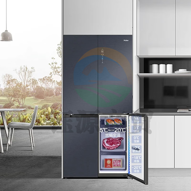 海尔冰箱大容量十字门全空间保鲜超薄零嵌入一级能效风冷无霜节能超净电冰箱海尔冰箱大容量十字门全空间保鲜超薄零嵌入一级能效风冷无霜节能超净电冰箱BCD-519