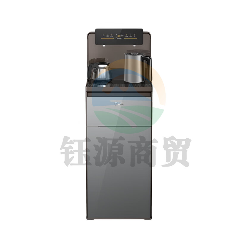 美的(Midea)YR1622S-X 茶吧机饮水机 智能背板下置式 多功能触控大屏立式温热型 智能语音款