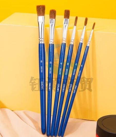 水彩画笔6支
