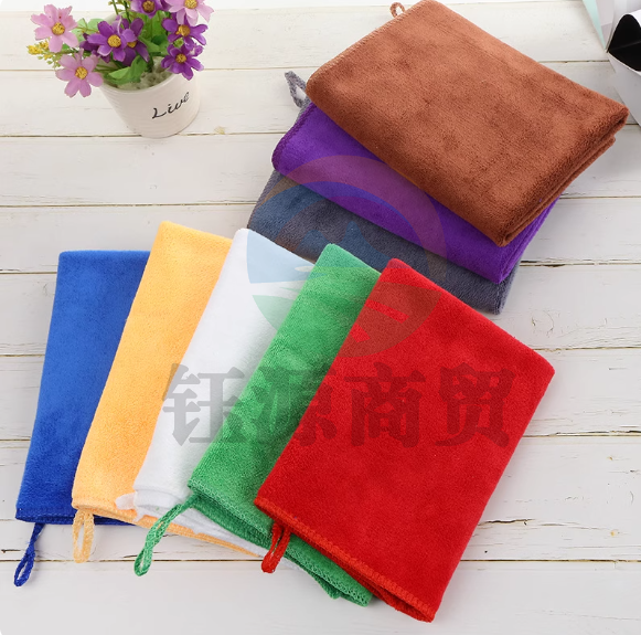 擦手小方巾多色可选
